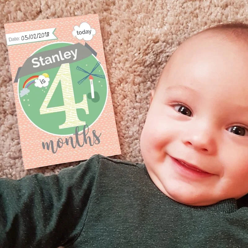 Personalised Baby Cards