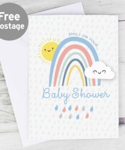 Personalised Baby Shower and New Baby Card
