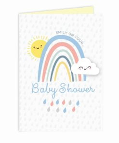 Personalised Baby Shower and New Baby Card