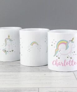 Personalised Baby Unicorn Plastic Mug
