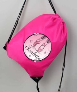 Personalised Ballet Pink Kit Bag