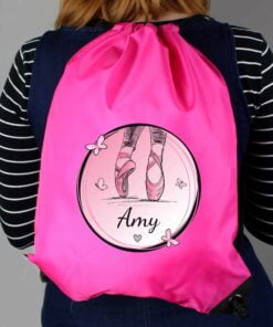 Personalised Ballet Pink Kit Bag