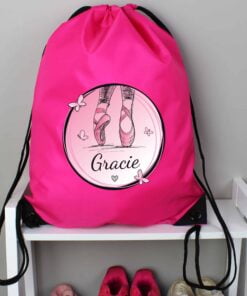 Personalised Ballet Pink Kit Bag