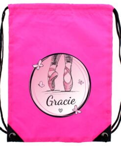 Personalised Ballet Pink Kit Bag