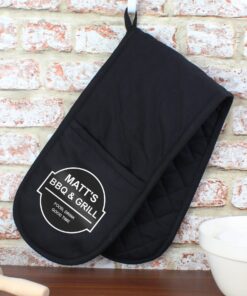 Personalised BBQ & Grill Oven Gloves