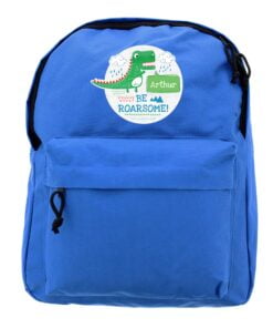 Personalised ‘Be Roarsome’ Dinosaur Backpack
