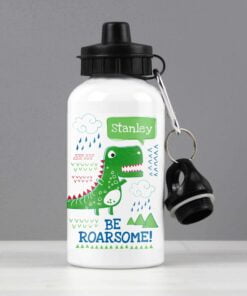 Personalised ‘Be Roarsome’ Dinosaur Drinks Bottle