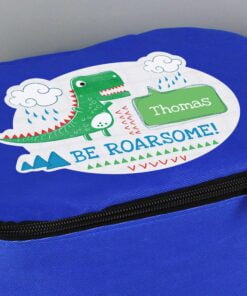 Personalised ‘Be Roarsome’ Dinosaur Lunch Bag