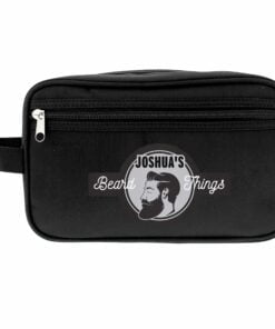 Personalised Beard Things Black Vanity Bag