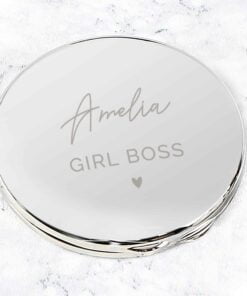 Personalised Beautiful Compact Mirror