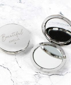 Personalised Beautiful Compact Mirror