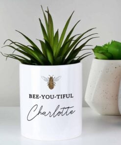 Personalised Bee-u-tiful Ceramic Storage Pot