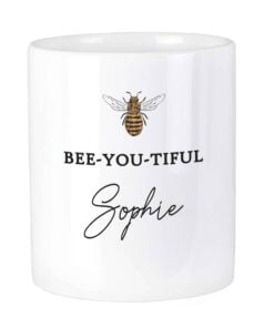 Personalised Bee-u-tiful Ceramic Storage Pot