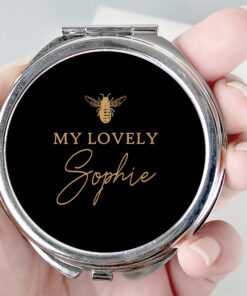 Personalised Bee-u-tiful Compact Mirror