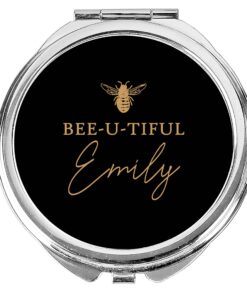 Personalised Bee-u-tiful Compact Mirror