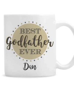 Personalised Best Godfather Mug