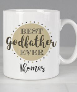 Personalised Best Godfather Mug