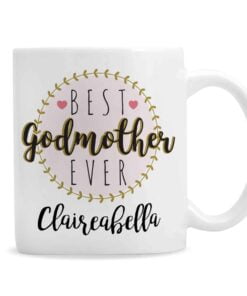 Personalised ‘Best Godmother’ Mug