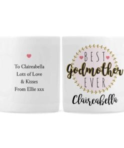 Personalised ‘Best Godmother’ Mug