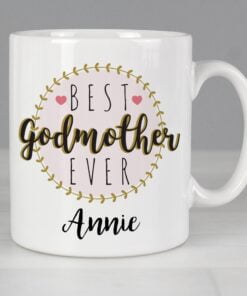 Personalised ‘Best Godmother’ Mug
