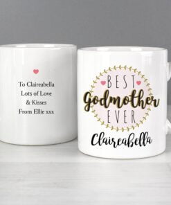 Personalised ‘Best Godmother’ Mug