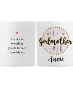 Personalised ‘Best Godmother’ Mug