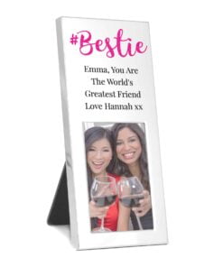 Personalised #Bestie 2×3 Photo Frame
