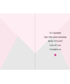 Personalised #Bestie Card