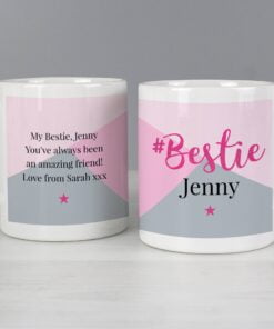 Personalised #Bestie Mug