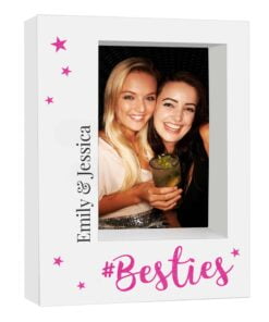 Personalised Besties 5×7 Box Photo Frame