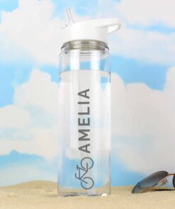 Personalised Bicycle Island Water Bottle