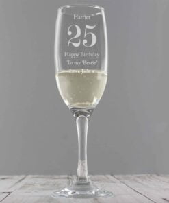 Personalised Birthday Big Age Flute