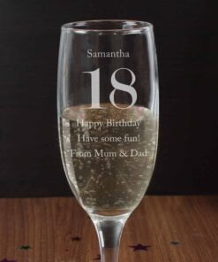 Personalised Birthday Big Age Flute