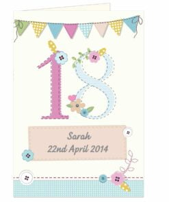 Personalised Birthday Craft Card