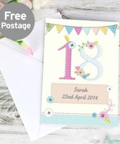Personalised Birthday Craft Card
