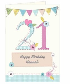 Personalised Birthday Craft Card