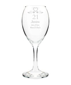 Personalised Birthday Craft Wine Glass