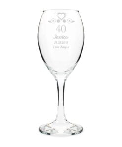 Personalised Birthday Craft Wine Glass