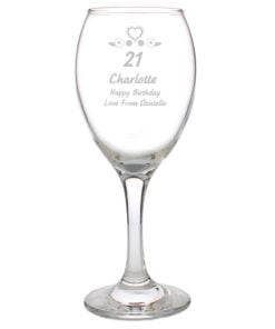 Personalised Birthday Craft Wine Glass