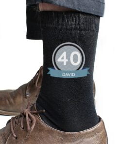 Personalised Birthday Men’s Socks