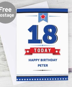 Personalised Birthday Star Card