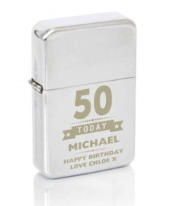 Personalised Birthday Star Lighter