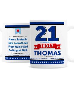 Personalised Birthday Star Mug