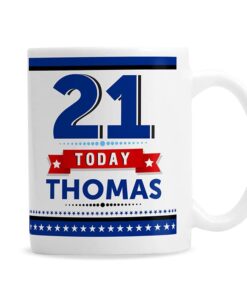 Personalised Birthday Star Mug