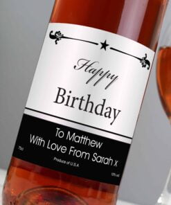 Personalised Rosé Wine