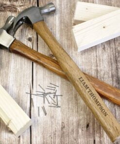 Personalised Bold Text Claw  Hammer