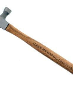 Personalised Bold Text Hammer