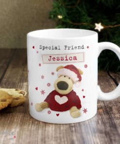 Personalised Boofle Christmas Love Mug
