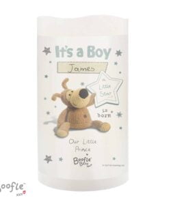 Personalised Boofle It’s a Boy Nightlight LED Candle