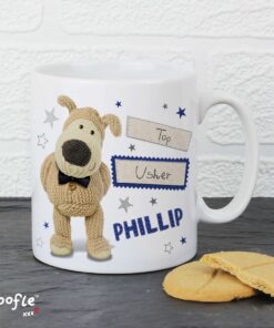 Personalised Boofle Male Wedding Mug